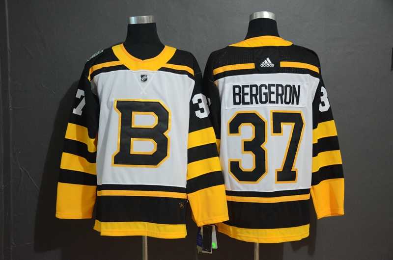 Bruins 37 Patrice Bergeron White 2019 Winter Classic Adidas Jersey,We sell and wholesale Bruins 37 Patrice Bergeron White 2019 Winter Classic Adidas Jersey on line form chian!